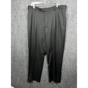 Kirkland Signature Woolmark Men's Charcoal Dress Pants 100% Pure New Wool 38x32